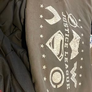 Gray and White LX GILDAN hoodie